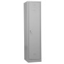 Garderobenschrank Grau/Grau