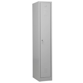 Garderobenschrank Grau/Grau