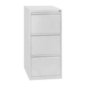 Hängeregistraturschrank Grau 3 Schubladen