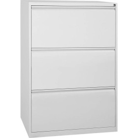 Hängeregistraturschrank Grau 3 Schubladen
