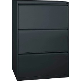 Hängeregistraturschrank Grau 3 Schubladen
