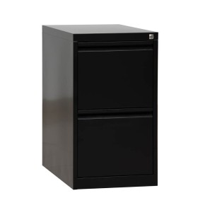 Hängeregistraturschrank Schwarz 2 Schubladen