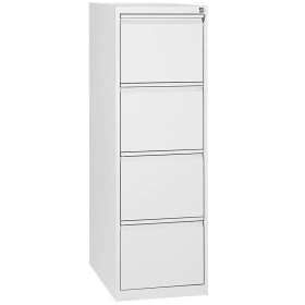 Hängeregistraturschrank Weiss 4 Schubladen