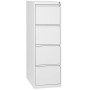 Hängeregistraturschrank Weiss 4 Schubladen