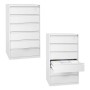 Karteischrank Weiss 6 Schubladen