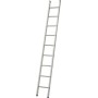 Krause Aluminium Anlegeleiter Arbeitshöhe (Max.): 2.80 M Silber 2.8 Kg