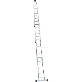 Krause Aluminium Glasreinigerleiter Arbeitshöhe (Max.): 4.70 M Silber 11 Kg