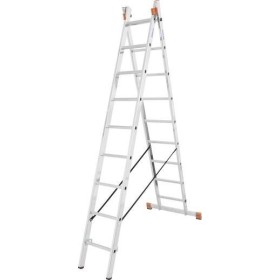 Krause Aluminium Mehrzweckleiter İnkl. Traverse Arbeitshöhe (Max.): 5.25 M Aluminium 9.7 Kg