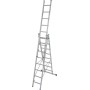 Krause Aluminium Mehrzweckleiter İnkl. Traverse Arbeitshöhe (Max.): 6.05 M Aluminium 16.0 Kg
