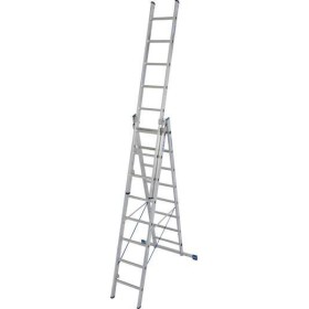 Krause Aluminium Mehrzweckleiter İnkl. Traverse Arbeitshöhe (Max.): 6.05 M Aluminium 16.0 Kg