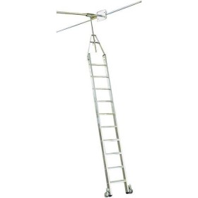 Krause Aluminium Regalleiter Arbeitshöhe (Max.): 3.15 M Silber 14.8 Kg