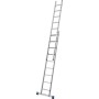 Krause Aluminium Schiebeleiter İnkl. Traverse Arbeitshöhe (Max.): 5.25 M Aluminium 9.8 Kg