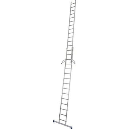 Krause Aluminium Schiebeleiter İnkl. Traverse Arbeitshöhe (Max.): 9.85 M Aluminium 27.2 Kg