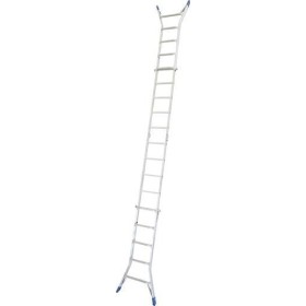 Krause Aluminium Teleskopleiter Arbeitshöhe (Max.): 6.05 M Aluminium 18 Kg
