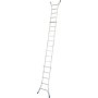 Krause Aluminium Teleskopleiter Arbeitshöhe (Max.): 6.05 M Aluminium 18 Kg