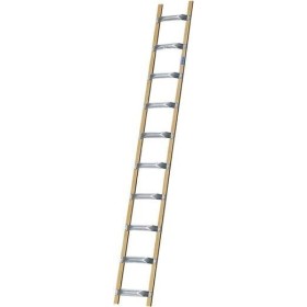 Krause Aluminium, Holz Dachleiter Silber, Hell-Braun 5 Kg