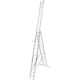 Krause Tribilo Aluminium Mehrzweckleiter İnkl. Traverse Arbeitshöhe (Max.): 10.90 M Aluminium 31.5 Kg