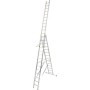 Krause Tribilo Aluminium Mehrzweckleiter İnkl. Traverse Arbeitshöhe (Max.): 10.90 M Aluminium 31.5 Kg