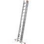 Krause Tribilo Aluminium Mehrzweckleiter İnkl. Traverse Arbeitshöhe (Max.): 6.85 M Aluminium 16.4 Kg