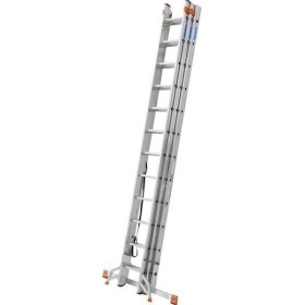 Krause Tribilo Aluminium Mehrzweckleiter İnkl. Traverse Arbeitshöhe (Max.): 6.85 M Aluminium 16.4 Kg