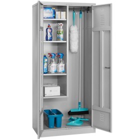 Putzmittelschrank Grau