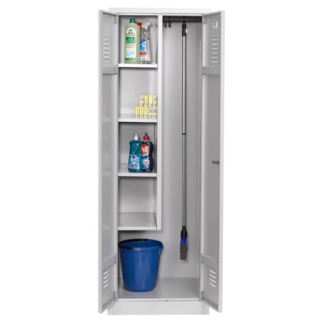 Putzmittelschrank Grau