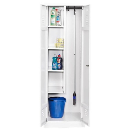 Putzmittelschrank Weiss