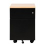 Rollcontainer Schwarz/Schwarz