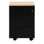 Rollcontainer Schwarz/Schwarz