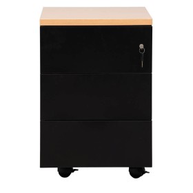 Rollcontainer Schwarz/Schwarz