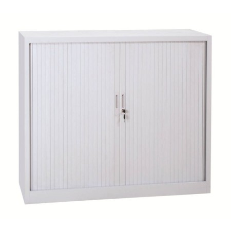 Rollladenschrank Grau 2 Fachböden