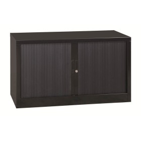 Rollladenschrank Schwarz 1 Fachboden