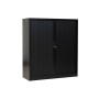 Rollladenschrank Schwarz 2 Fachböden