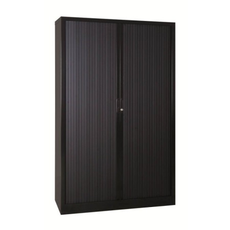 Rollladenschrank Schwarz 4 Fachböden