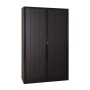 Rollladenschrank Schwarz 4 Fachböden
