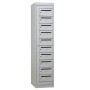 Schliessfachschrank Grau/Grau