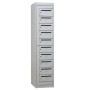 Schliessfachschrank Grau/Grau