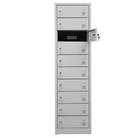 Schliessfachschrank Lichtgrau