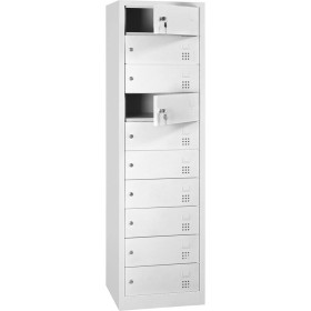 Schliessfachschrank Verkehrsweiss