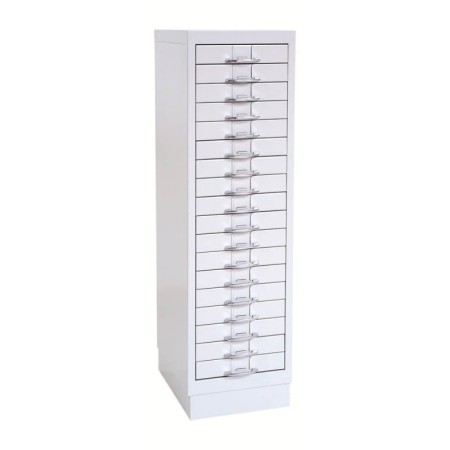 Schubladenschrank Grau/Grau 18 Schubladen