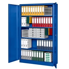 Stahlschrank Blau