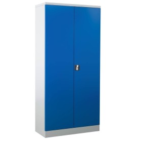 Stahlschrank Blau/Grau