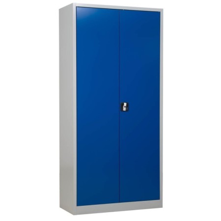 Stahlschrank Blau/Grau
