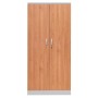 Stahlschrank Erle/Alu