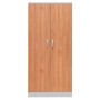 Stahlschrank Erle/Alu