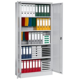 Stahlschrank Grau