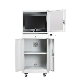 Stahlschrank Grau/Grau