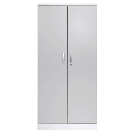 Stahlschrank Grau/Weiss