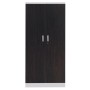 Stahlschrank Wenge/Grau