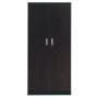 Stahlschrank Wenge/Schwarz